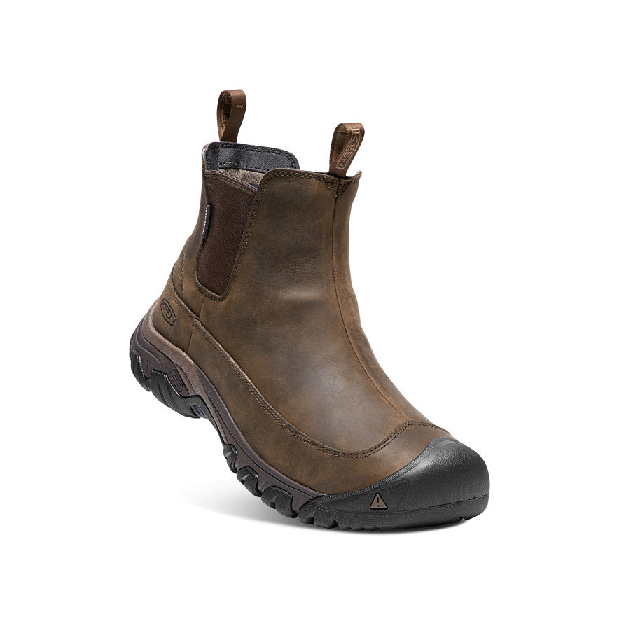 Keen Men's Anchorage III Waterproof Boot Wide | Dark Earth/Mulch