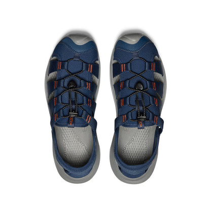 Keen Men's Seanik H2 Sandal | Naval Academy/Gold Flame