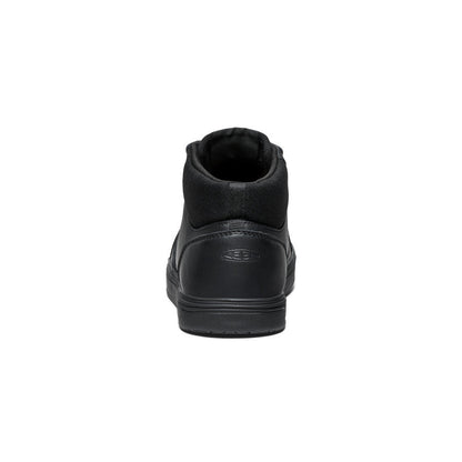 Keen Men's PTC Kenton Mid Work Shoe (Soft Toe) | Black/Black