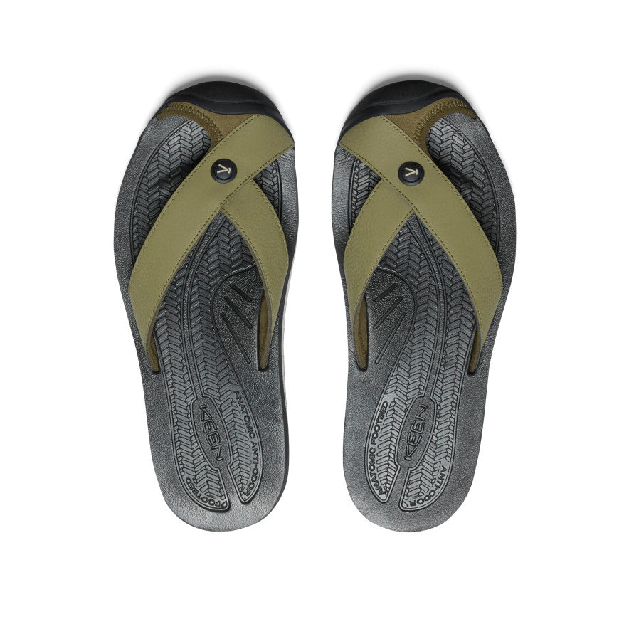 Keen Men's Barbados Flip-Flop | Martini Olive/Black