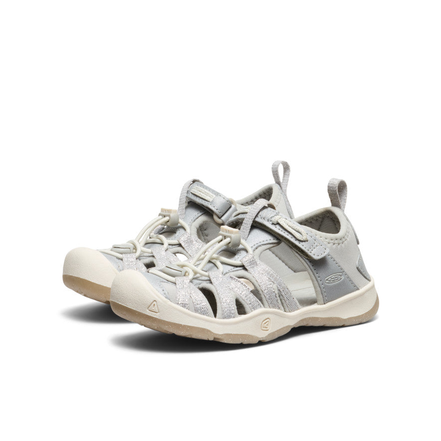 Keen Little Kids' Moxie Sandal | Silver