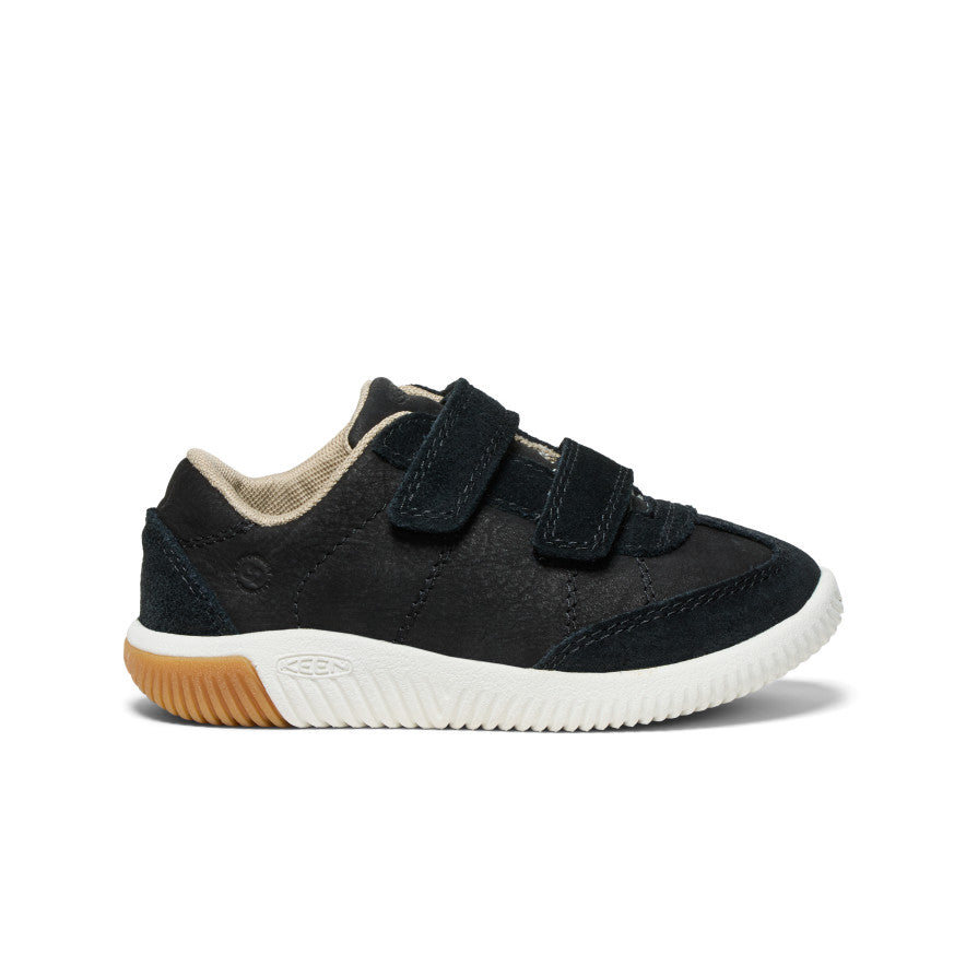 Keen Little Kids' KNX T-Toe Sneaker | Black/Star White