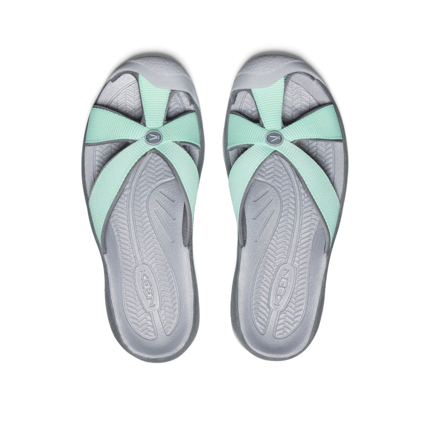Keen Women's Bali Slide Sandal | Lichen/Steel Grey