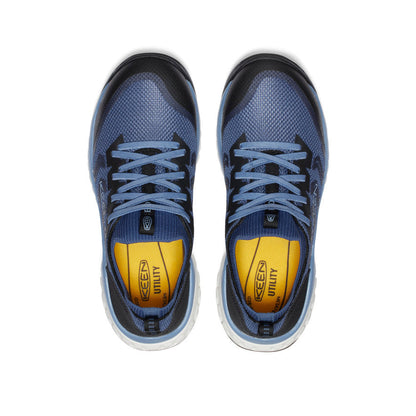 Keen Women's Arvada Shift ESD Work Sneaker (Carbon Toe) | Vintage Indigo/Faded Denim