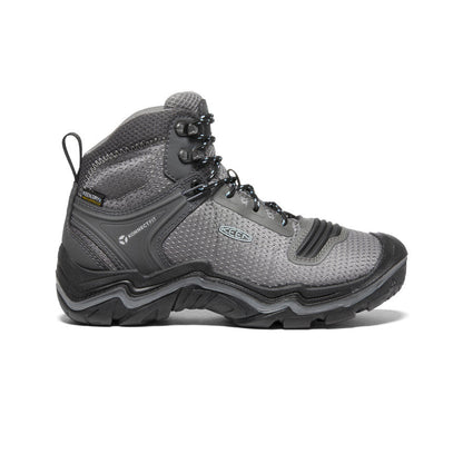 Keen Women's Durand EVO Waterproof Mid | Steel Grey/Cloud Blue