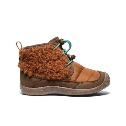 Keen Little Kids' Howser II Waterproof Chukka | Roasted Pecan/Dark Earth