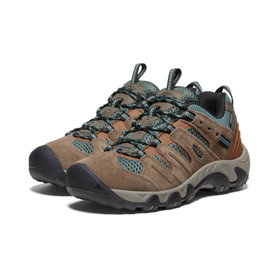 Keen Women's Headout Waterproof Hiking Shoe | Shitake/Dark Forest