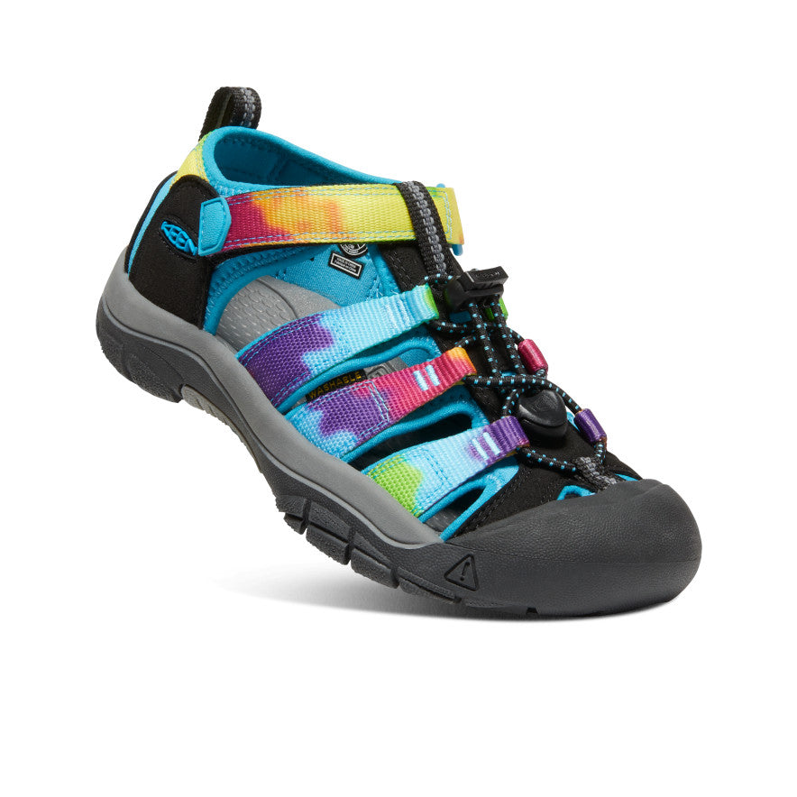 Keen Big Kids' Newport H2 | Rainbow Tie Dye