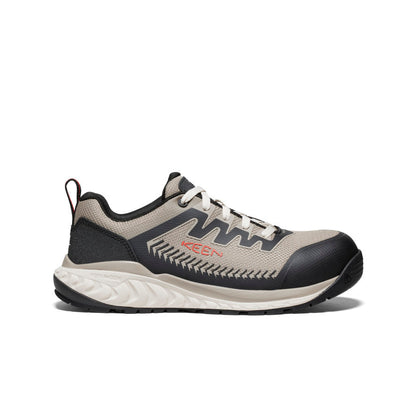 Keen Men's Arvada Work Sneaker (Carbon Toe) | Plaza Taupe/Black