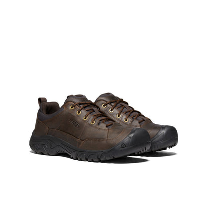 Keen Men's Targhee III Oxford Wide Shoe | Dark Earth/Mulch
