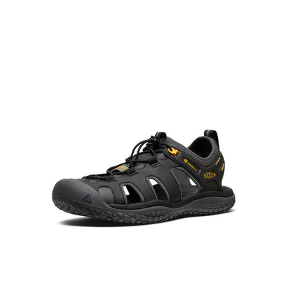 Keen Men's SOLR Sandal | Black/Gold