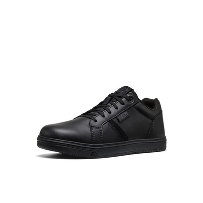 Keen Men's Kenton WTX Work Shoe (Soft Toe) | Black/Black