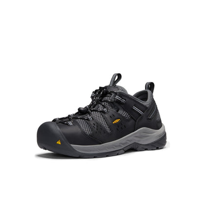 Keen Men's Atlanta Cool II (Steel Toe) | Black/Dark Shadow
