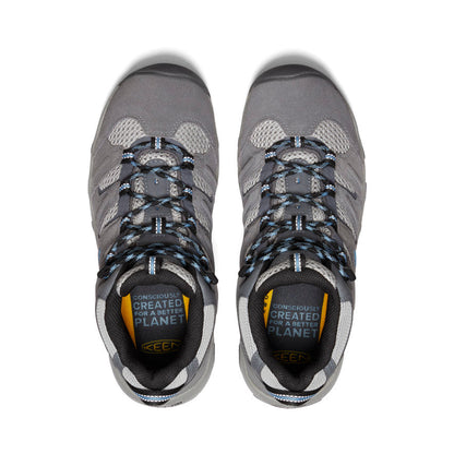 Keen Women's Headout Waterproof Hiking Boot | Steel Grey/Blue Heaven