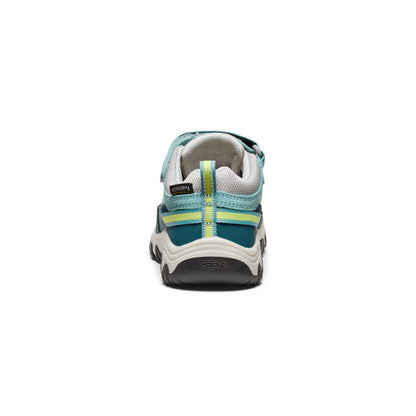 Keen Little Kids' Targhee IV Waterproof Hiking Shoe | Reef Waters/Daiquiri Green