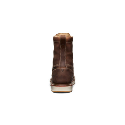 Keen Men's Liberty 8" Waterproof Boot (Carbon Toe) | Chestnut/Gum