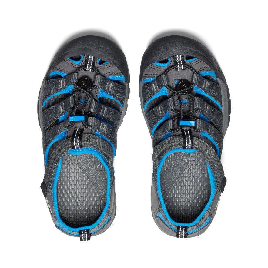 Keen Big Kids' Newport H2 | Magnet/Brilliant Blue