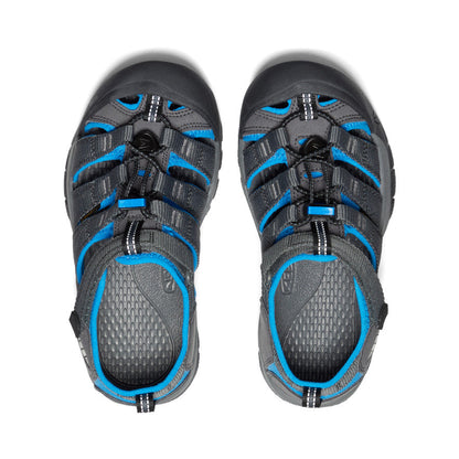 Keen Big Kids' Newport H2 | Magnet/Brilliant Blue