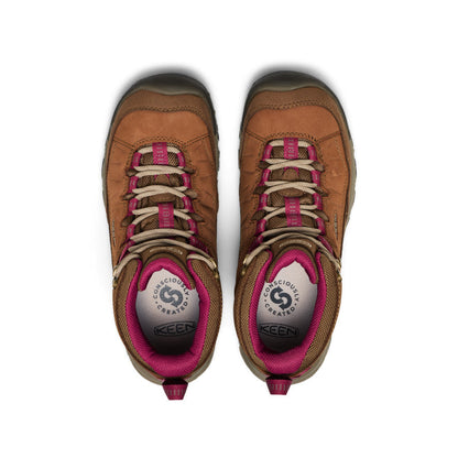 Keen Women's Targhee IV Waterproof Hiking Boot | Bison/Beaujolais