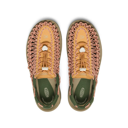 Keen Men's UNEEK Sneaker | Oak Buff/Bronze Green