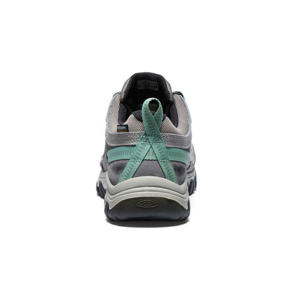 Keen Women's Targhee IV Wide Waterproof Hiking Shoe | Alloy/Granite Green