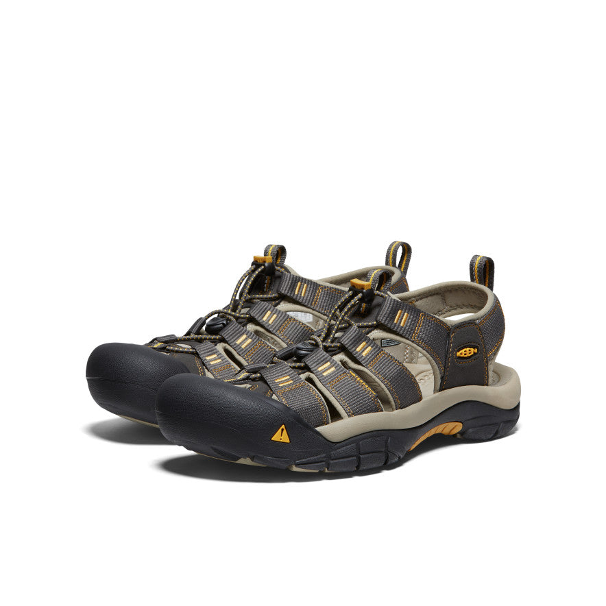 Keen Men's Newport H2 Sandal | Raven/Aluminum
