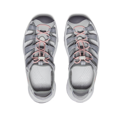 Keen Women's Astoria West Sandal | Grey/Coral