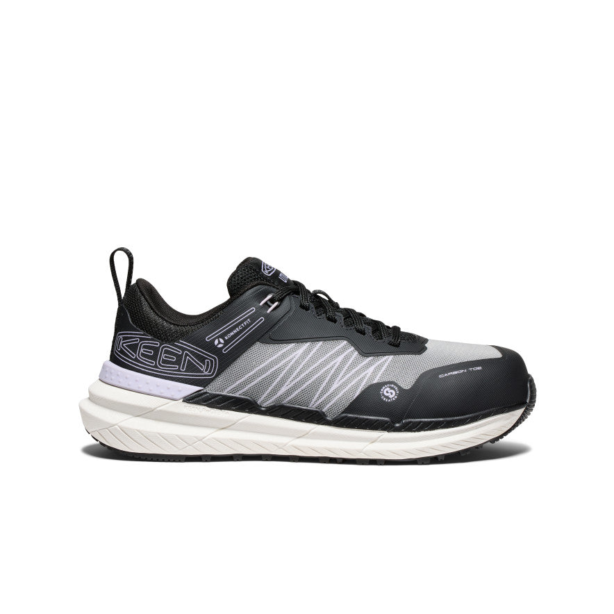 Keen Women's Speedworks Work Sneaker (Carbon Toe) | Thistle/Black