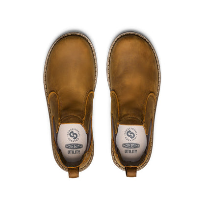 Keen Men's San Jose Chelsea 90° Heel Boot (Soft Toe) | Belgian/Gum