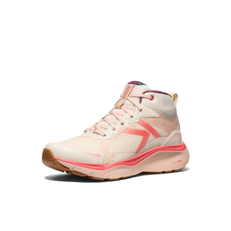 Keen Women's Leiki Waterproof Hiking Boot | Birch/Cameo Rose