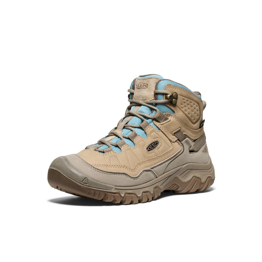 Keen Women's Targhee IV Waterproof Hiking Boot | Safari/Reef Waters
