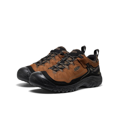 Keen Men's Targhee IV Waterproof Hiking Shoe | Bison/Black