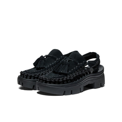 Keen All Gender UNEEK PLT Tassel Sneaker | Black/Black
