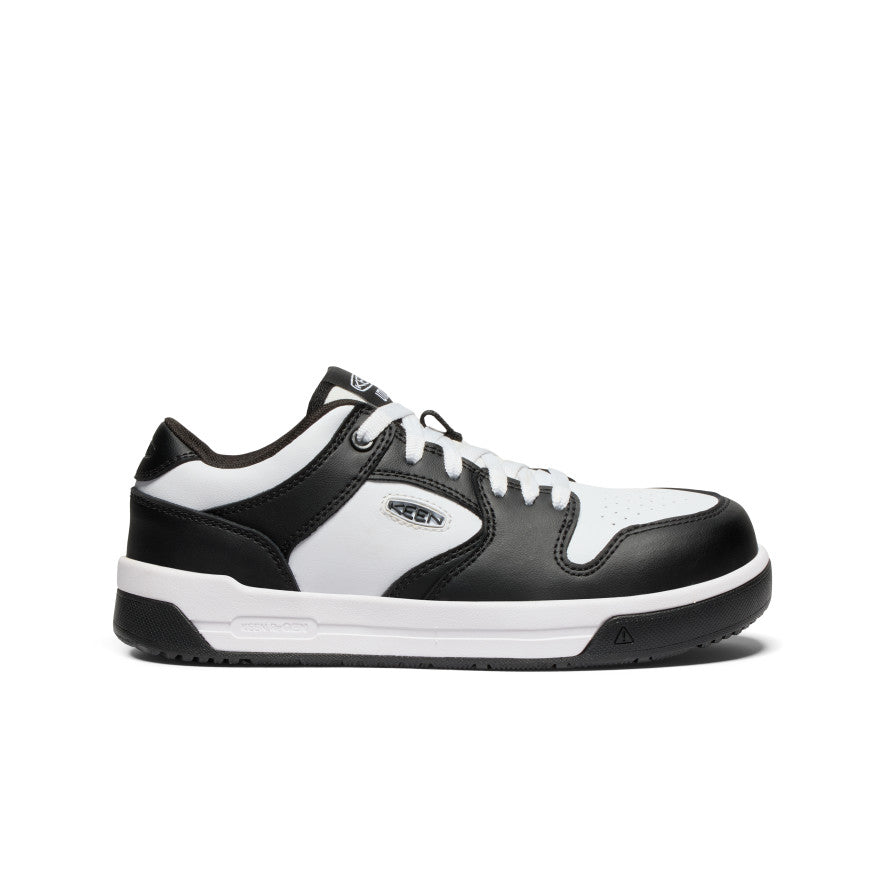 Keen Women's Overton Work Shoe (Carbon Toe) | Star White/Black