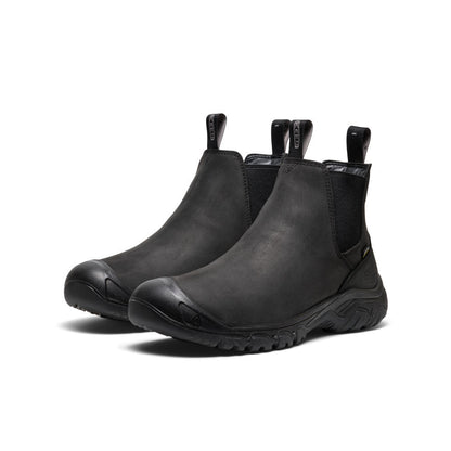 Keen Men's Anchorage IV Waterproof Boot | Black/Black