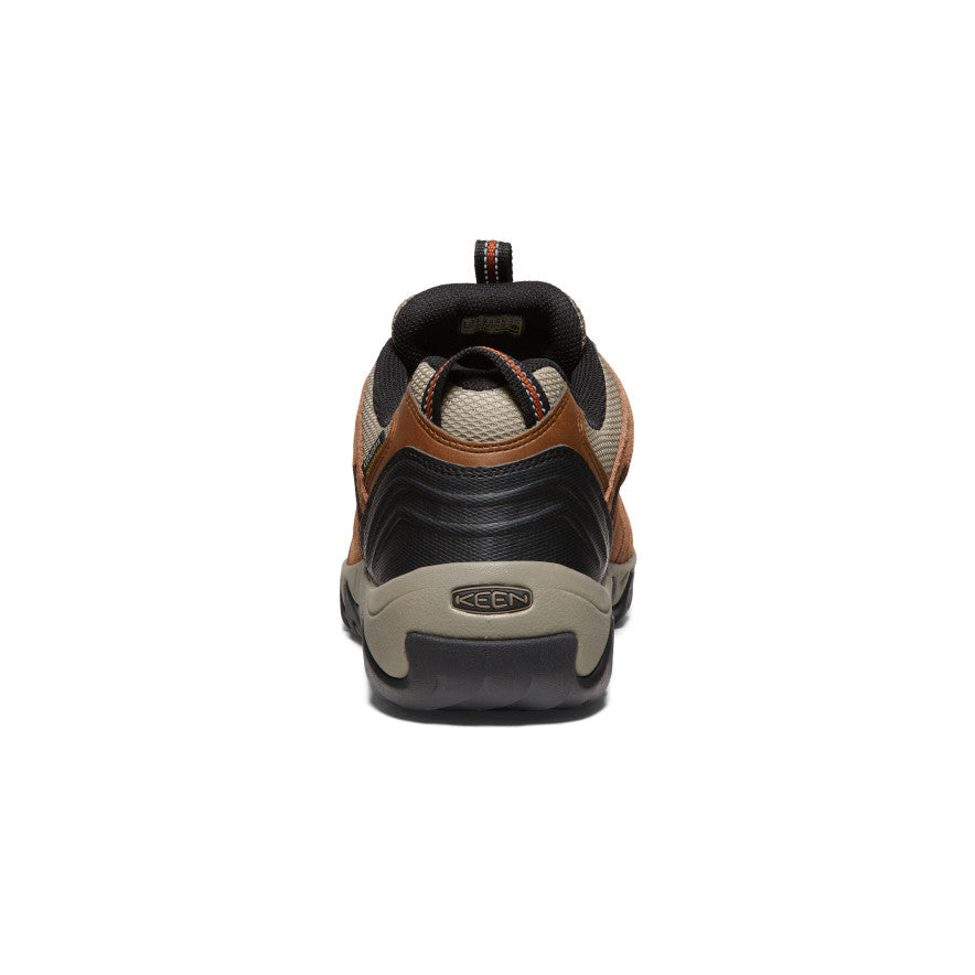 Keen Men's Headout Waterproof Hiking Shoe | Bison/Fossil Orange