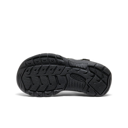 Keen Big Kids' Newport H2 | Black/Lime Green