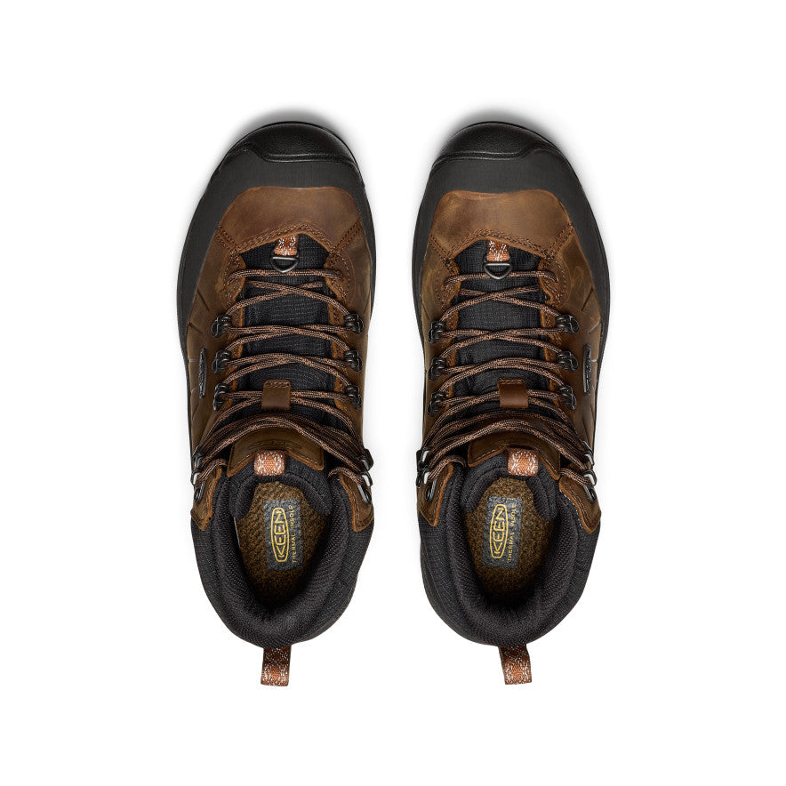 Keen Men's Revel IV Polar Waterproof Boot | Dark Earth/Caramel Cafe