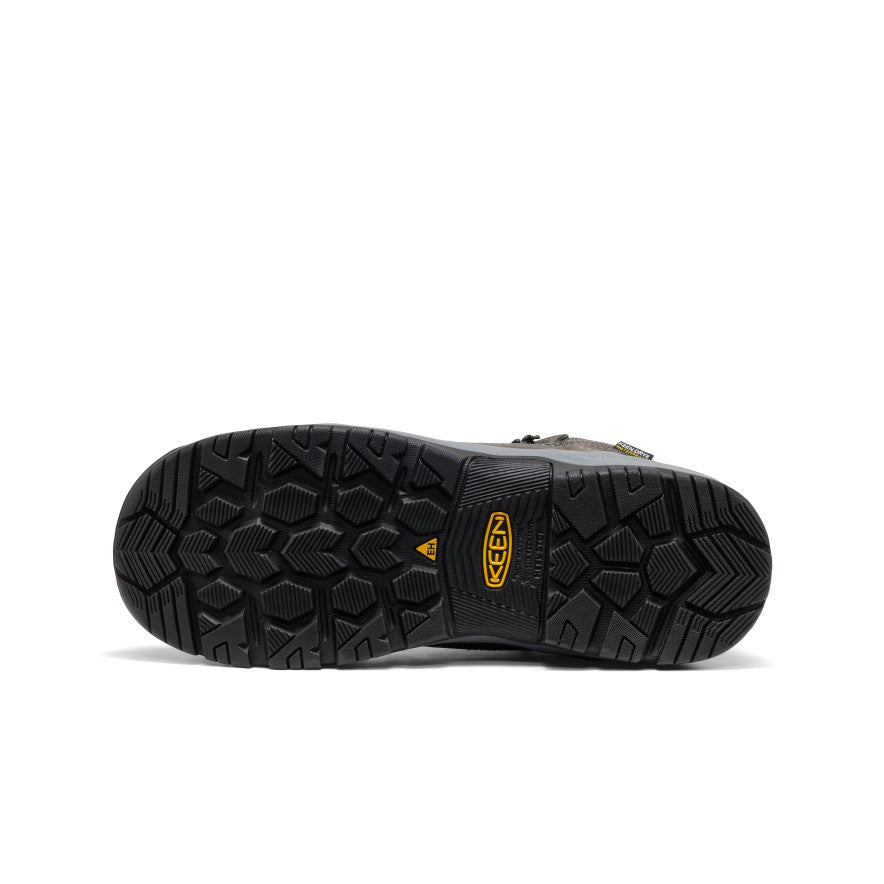 Keen Men's Skokie Waterproof Work Boot (Carbon Toe) | Magnet/Black