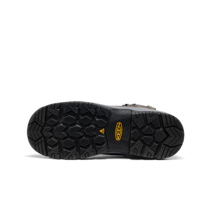 Keen Men's Skokie Waterproof Work Boot (Carbon Toe) | Magnet/Black