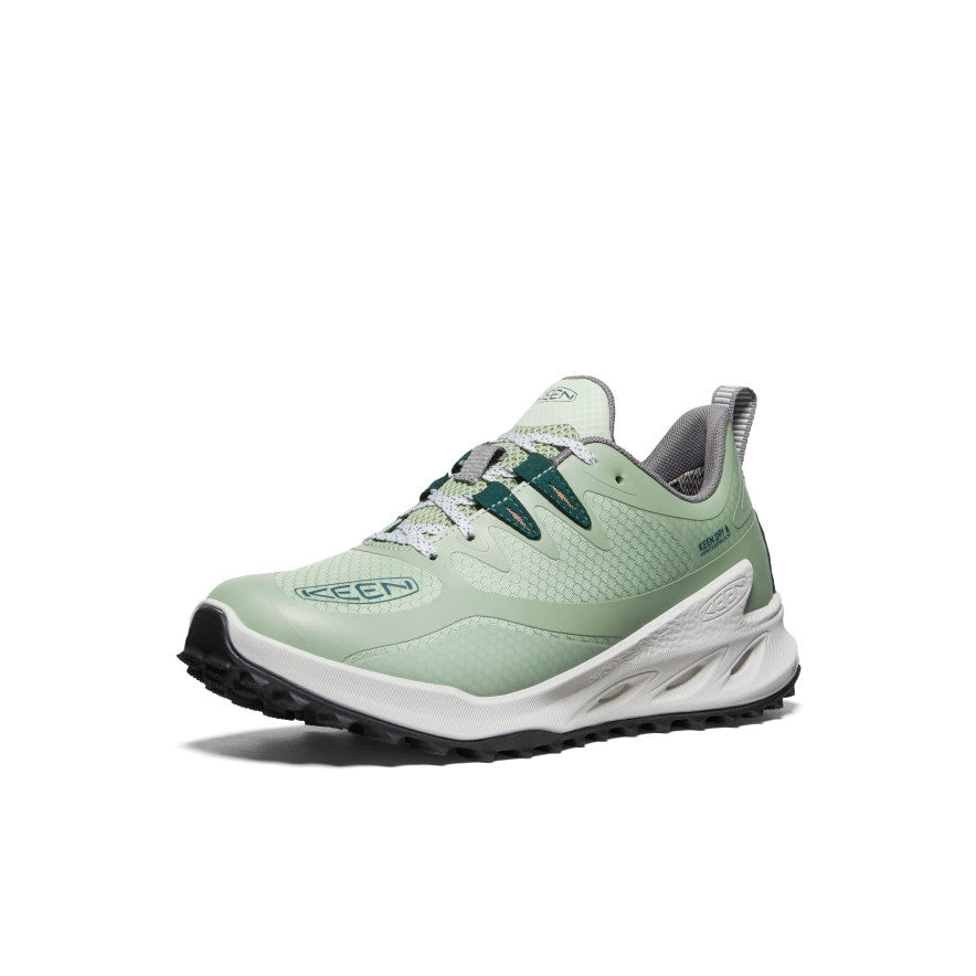 Keen Women's Zionic Waterproof Hiking Shoe | Desert Sage/Ember Glow