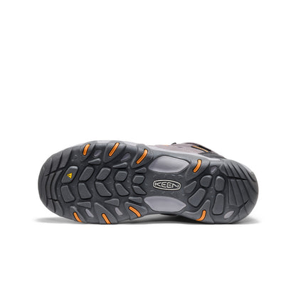 Keen Men's Headout Waterproof Hiking Boot | Magnet/Orange Pepper