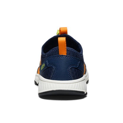 Keen Little Kids' Motozoa Sneaker | Naval Academy/Bright Marigold