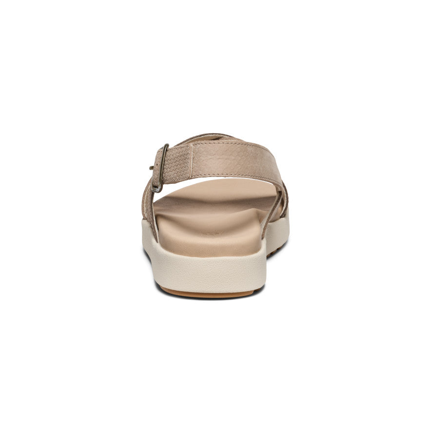 Keen Women's Elle Luxe Cross Strap Sandal | Plaza Taupe/Brindle