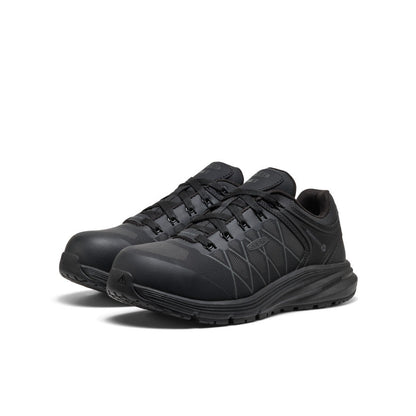 Keen Women's Vista Energy XT Work Sneaker INT MET (Carbon Toe) | Black/Magnet