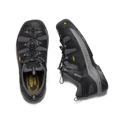 Keen Men's Atlanta Cool II (Steel Toe) | Black/Dark Shadow