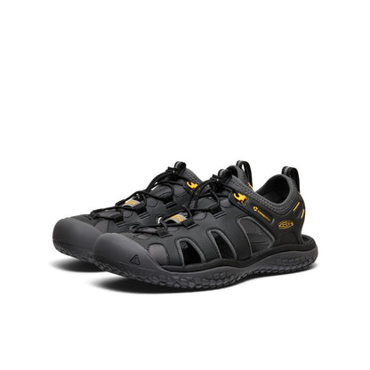 Keen Men's SOLR Sandal | Black/Gold