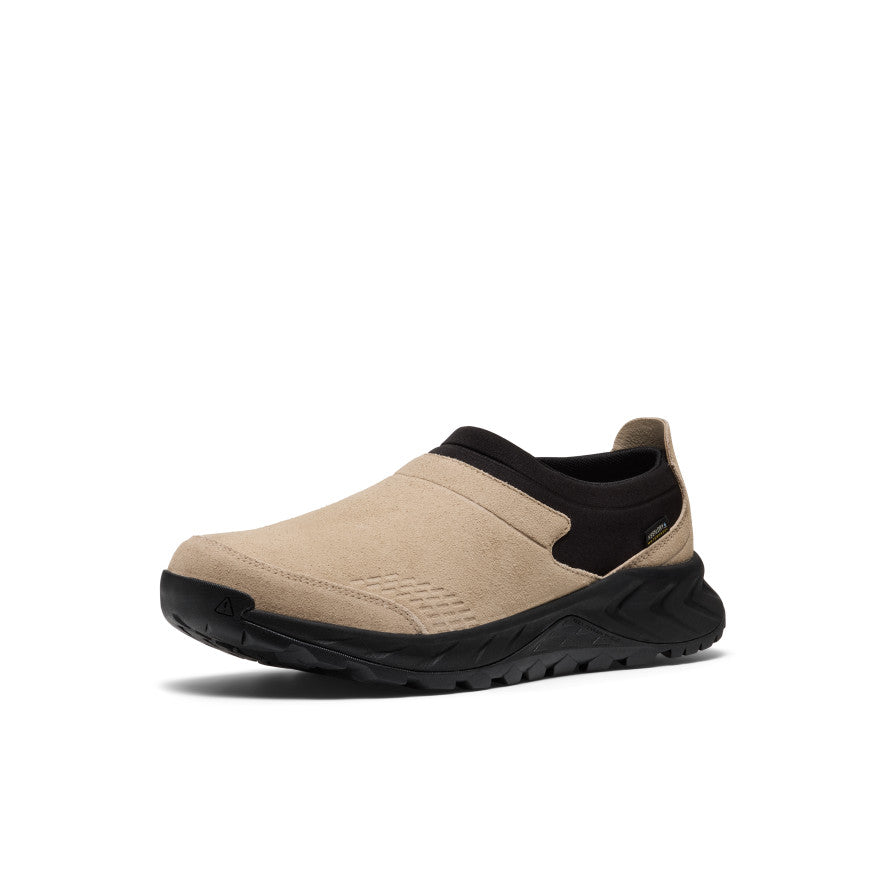 Keen Men's TTS Moc Waterproof Sneaker | Safari/Black