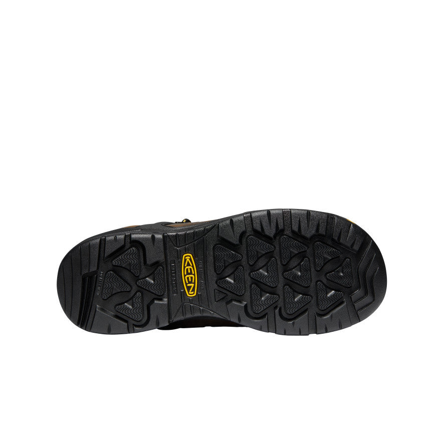 Keen Men's Dover 8" Insulated Waterproof Boot (Carbon Toe) | Dark Earth/Black
