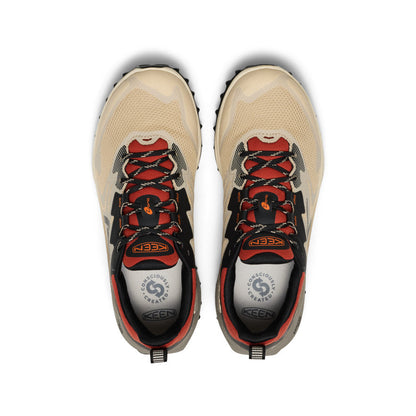 Keen Men's Zionic NXT Waterproof Hiking Shoe | Safari/Red Ochre